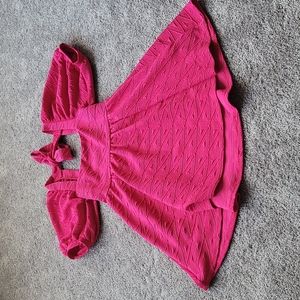 COPY - Free People Violet Mini Dress in Fuschia